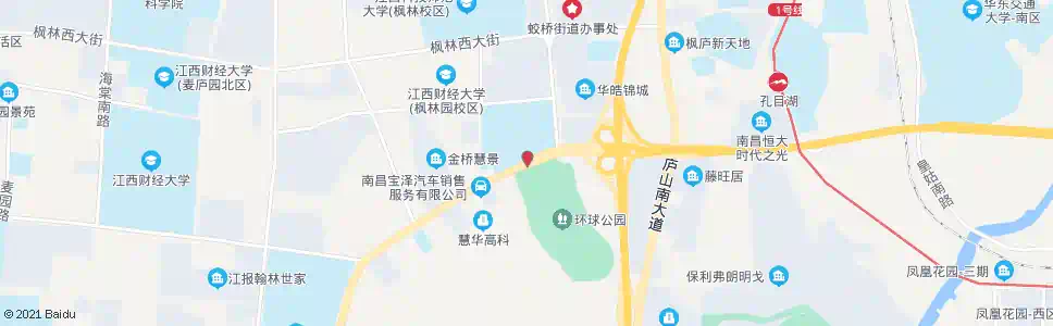 南昌环球公园_公交站地图_南昌公交_妙搜公交查询2025