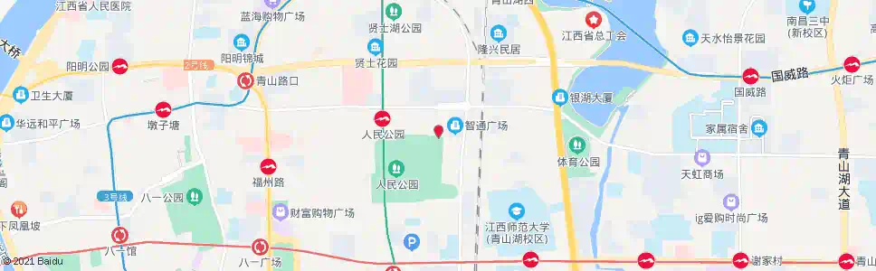 南昌广州路东口_公交站地图_南昌公交_妙搜公交查询2025