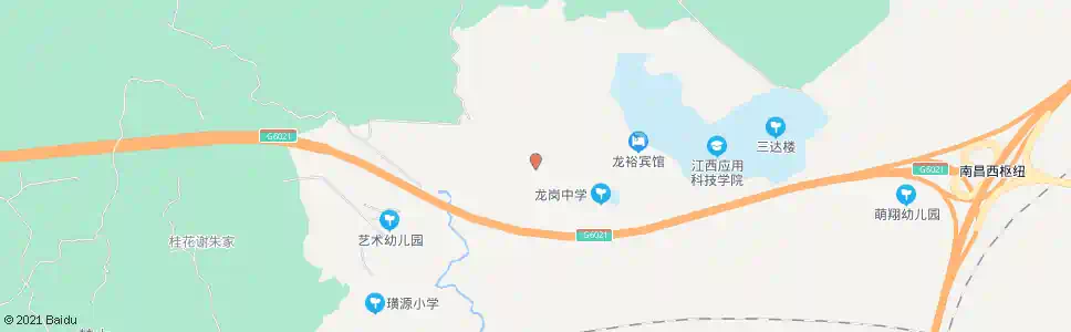南昌龙岗小学_公交站地图_南昌公交_妙搜公交查询2025