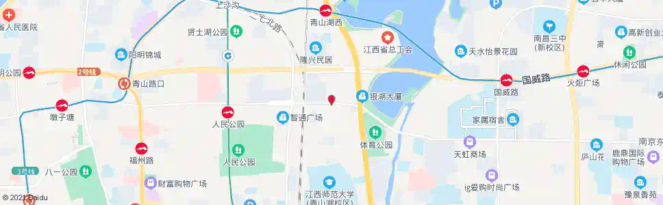 南昌文教路西口_公交站地图_南昌公交_妙搜公交查询2025