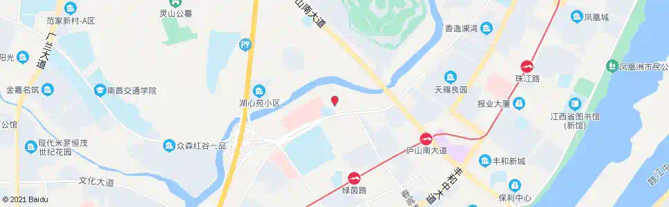 南昌红谷滩配套中心(招呼站)_公交站地图_南昌公交_妙搜公交查询2025