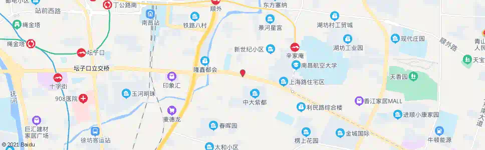 南昌龙王庙_公交站地图_南昌公交_妙搜公交查询2025