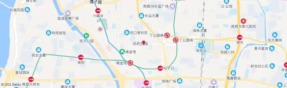 南昌公交保育院_公交站地图_南昌公交_妙搜公交查询2025