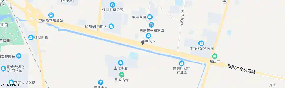 南昌高新南大道_公交站地图_南昌公交_妙搜公交查询2025