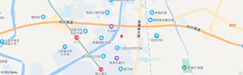 南昌星港小镇_公交站地图_南昌公交_妙搜公交查询2025