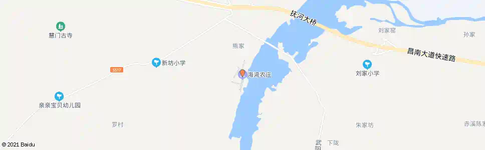 南昌海湾农庄_公交站地图_南昌公交_妙搜公交查询2025