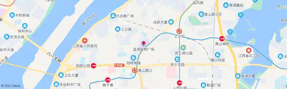南昌蓝海购物广场_公交站地图_南昌公交_妙搜公交查询2025