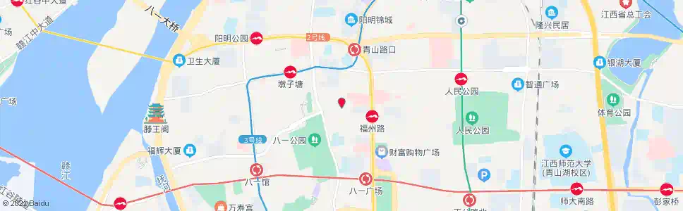 南昌民德路东口_公交站地图_南昌公交_妙搜公交查询2025
