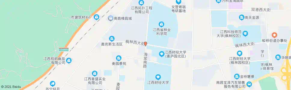 南昌海棠路南口_公交站地图_南昌公交_妙搜公交查询2025