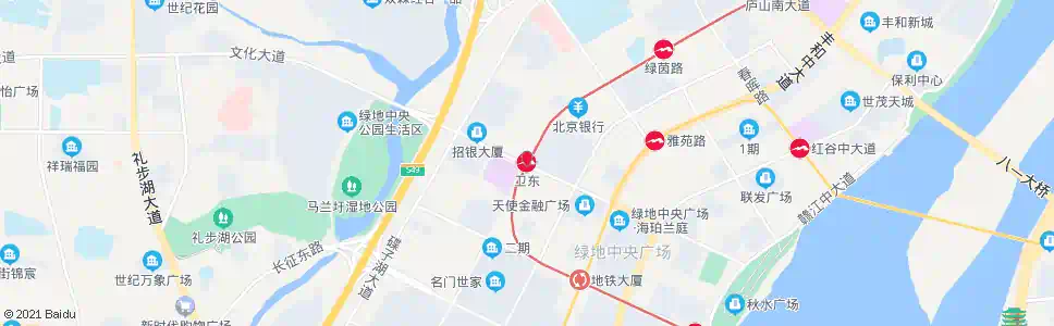 南昌卫东站_公交站地图_南昌公交_妙搜公交查询2025