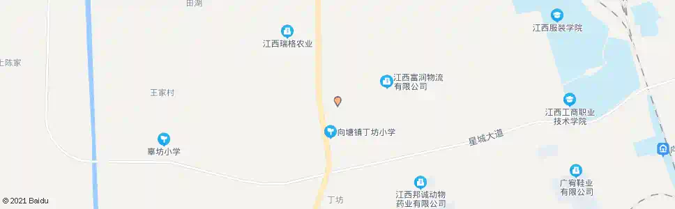 南昌丁坊酒厂_公交站地图_南昌公交_妙搜公交查询2025