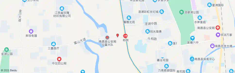 南昌富山大道东口_公交站地图_南昌公交_妙搜公交查询2025
