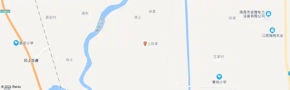 南昌上陈家村_公交站地图_南昌公交_妙搜公交查询2025