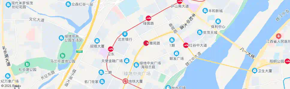 南昌丰和大道口_公交站地图_南昌公交_妙搜公交查询2025