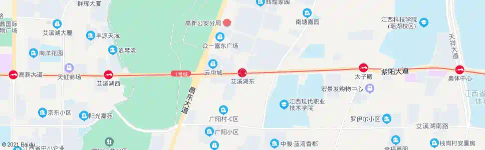 南昌创新一路紫阳大道北_公交站地图_南昌公交_妙搜公交查询2025