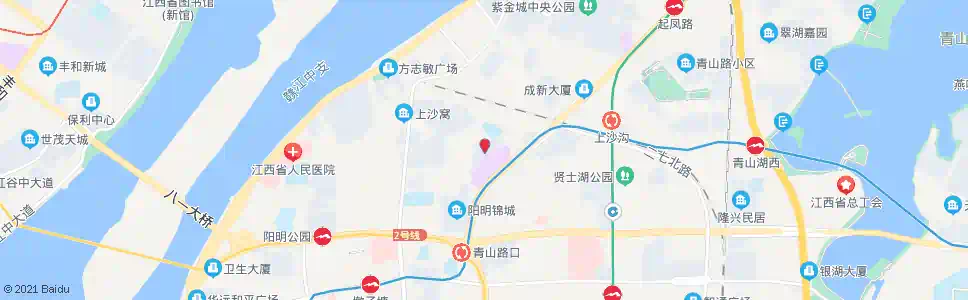 南昌蓝天碧水_公交站地图_南昌公交_妙搜公交查询2025