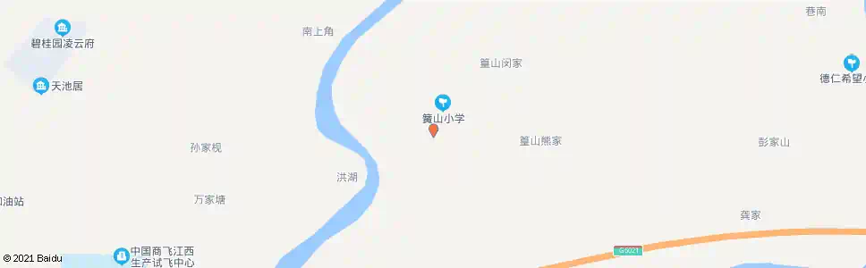 南昌篁山村_公交站地图_南昌公交_妙搜公交查询2025