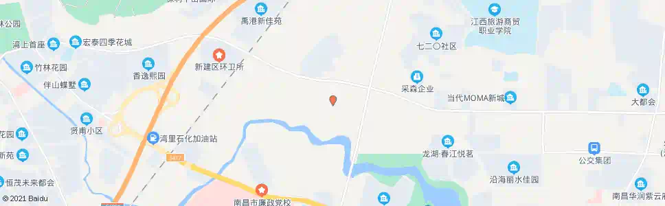 南昌小桥村_公交站地图_南昌公交_妙搜公交查询2025