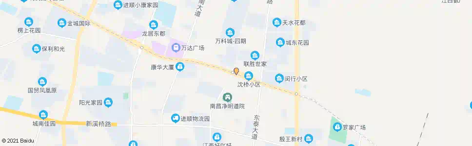 南昌大沈桥_公交站地图_南昌公交_妙搜公交查询2025