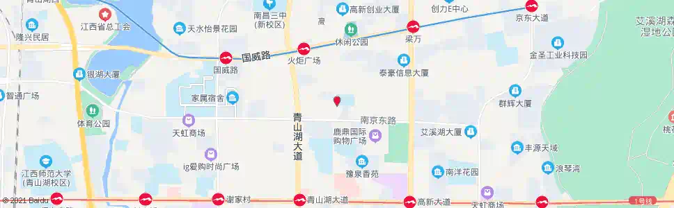 南昌江西工业学院_公交站地图_南昌公交_妙搜公交查询2025