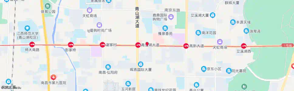南昌北京东路口_公交站地图_南昌公交_妙搜公交查询2025