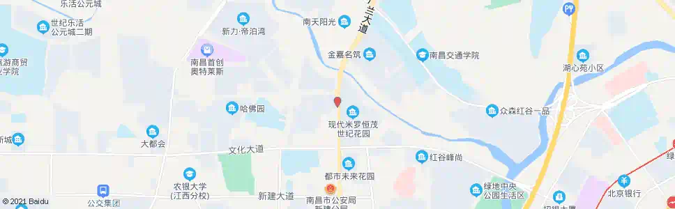 南昌京东大道南口_公交站地图_南昌公交_妙搜公交查询2025