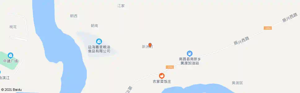 南昌新洲村委会_公交站地图_南昌公交_妙搜公交查询2025