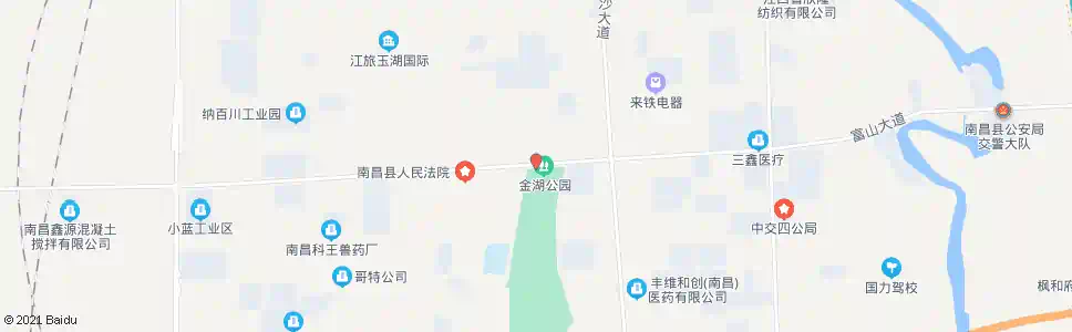 南昌富山大道_公交站地图_南昌公交_妙搜公交查询2025
