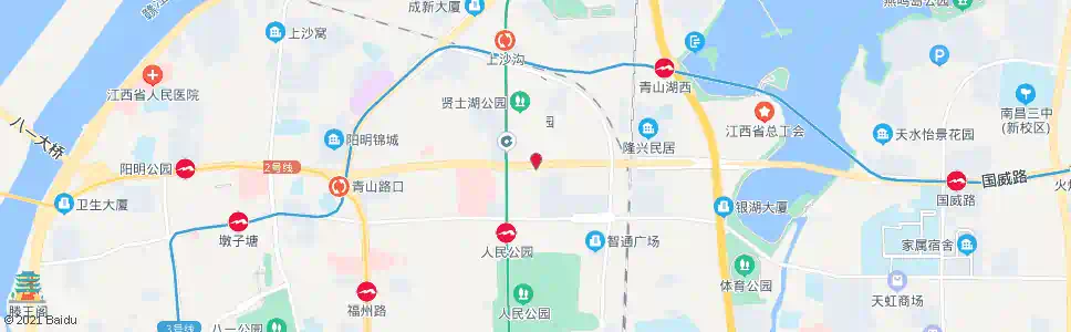 南昌阳明东路口_公交站地图_南昌公交_妙搜公交查询2025