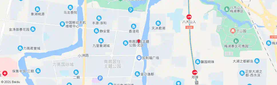 南昌金沙大道南口_公交站地图_南昌公交_妙搜公交查询2025