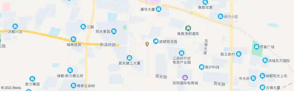 南昌昌东一路口_公交站地图_南昌公交_妙搜公交查询2025