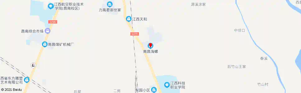 南昌海螺水泥厂_公交站地图_南昌公交_妙搜公交查询2025