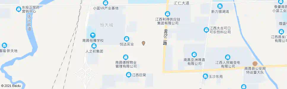 南昌银湖二路中段_公交站地图_南昌公交_妙搜公交查询2025
