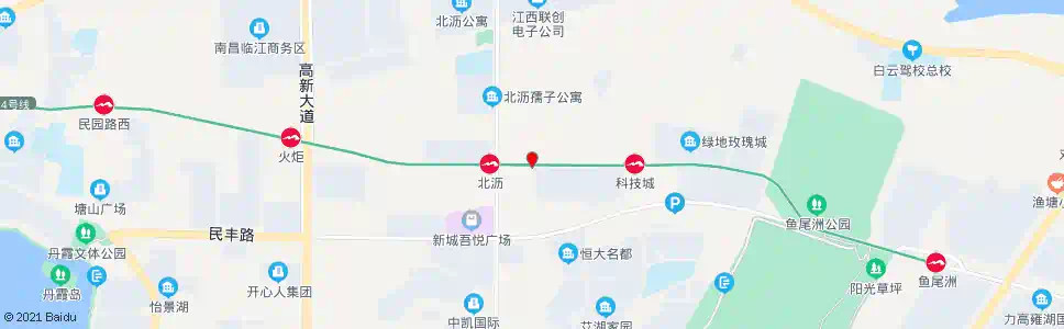 南昌火炬五路_公交站地图_南昌公交_妙搜公交查询2025