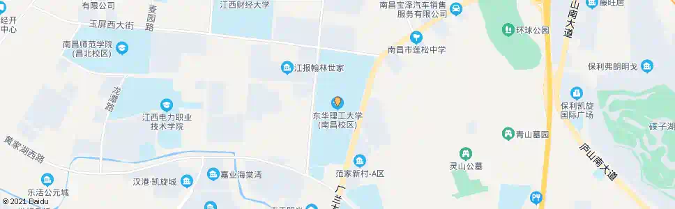 南昌东华理工学院_公交站地图_南昌公交_妙搜公交查询2025