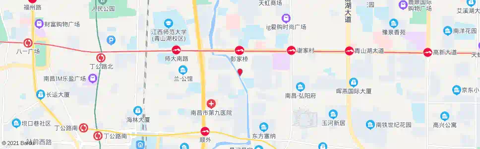 南昌卧龙路北口_公交站地图_南昌公交_妙搜公交查询2025