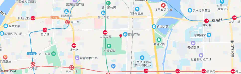 南昌福州路东口_公交站地图_南昌公交_妙搜公交查询2025