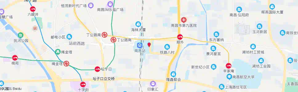 南昌东新街口_公交站地图_南昌公交_妙搜公交查询2025