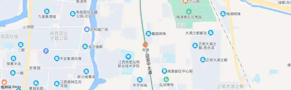 南昌邓家坡_公交站地图_南昌公交_妙搜公交查询2025