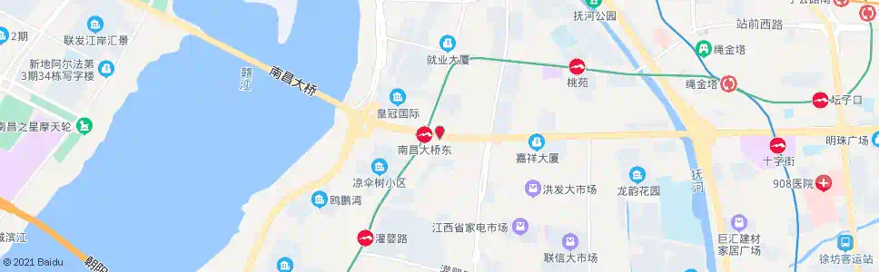 南昌抚生路口_公交站地图_南昌公交_妙搜公交查询2025