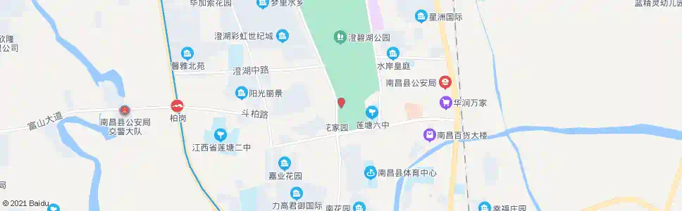 南昌莲塘村_公交站地图_南昌公交_妙搜公交查询2025