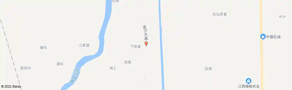 南昌下陈家村口_公交站地图_南昌公交_妙搜公交查询2025