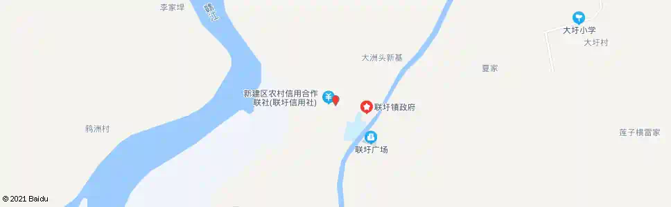 南昌联圩街口_公交站地图_南昌公交_妙搜公交查询2025