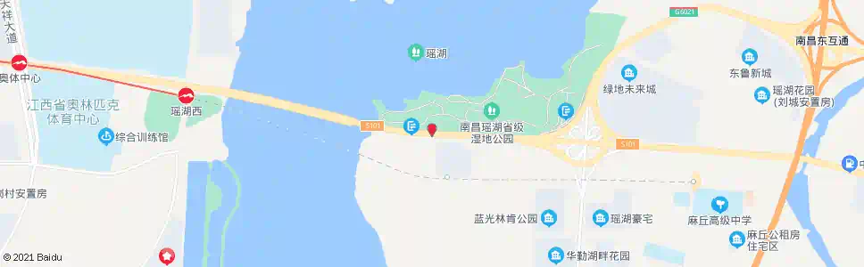 南昌瑶湖郊野公园_公交站地图_南昌公交_妙搜公交查询2025