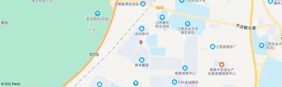 南昌青岚路北口_公交站地图_南昌公交_妙搜公交查询2025