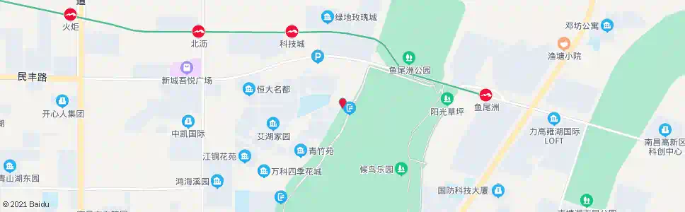 南昌公交万科停车场_公交站地图_南昌公交_妙搜公交查询2025