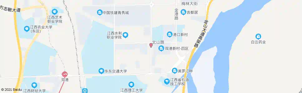 南昌北山路口_公交站地图_南昌公交_妙搜公交查询2025