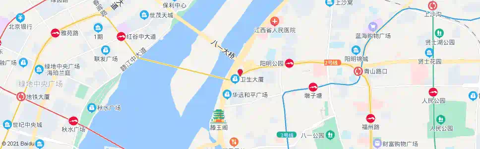 南昌塘子河_公交站地图_南昌公交_妙搜公交查询2025