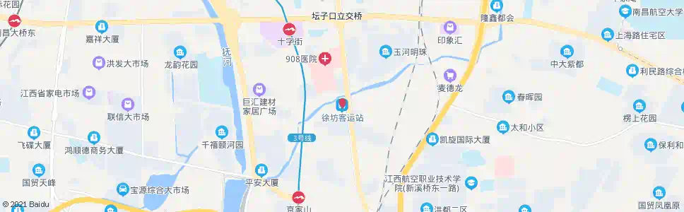 南昌徐家坊_公交站地图_南昌公交_妙搜公交查询2025