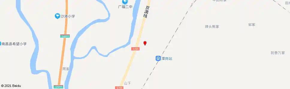 南昌谭岗_公交站地图_南昌公交_妙搜公交查询2025